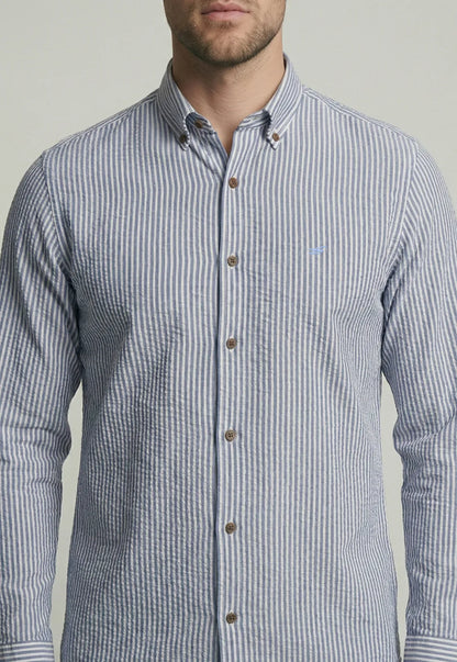 Camisa Hombre Palm Springs Blue
