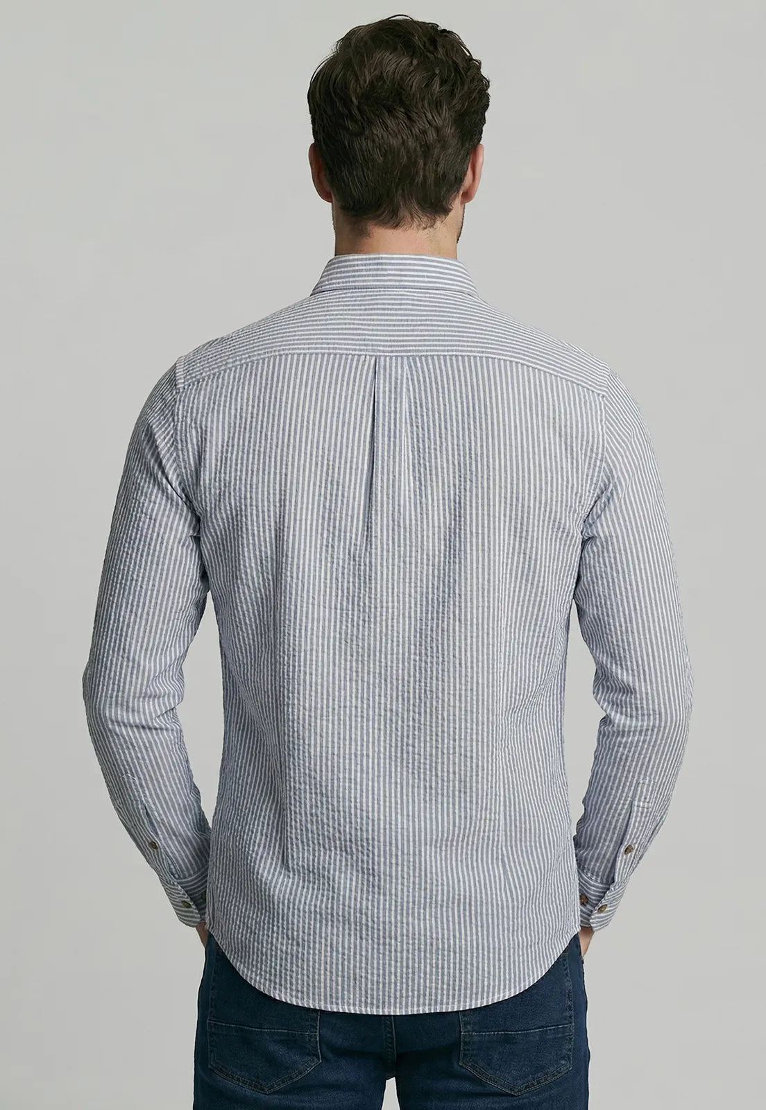 Camisa Hombre Palm Springs Blue
