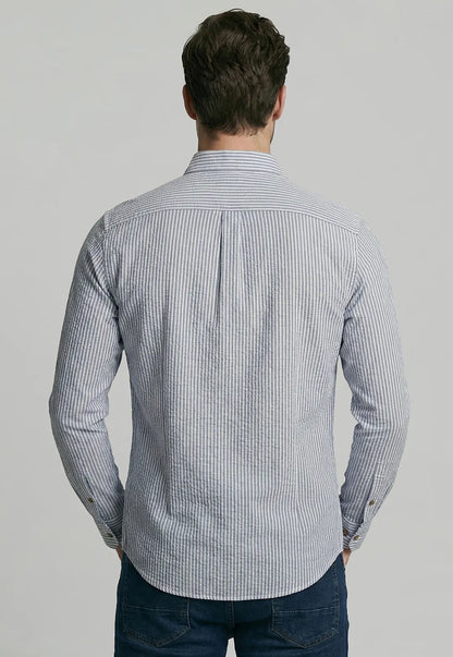 Camisa Hombre Palm Springs Blue