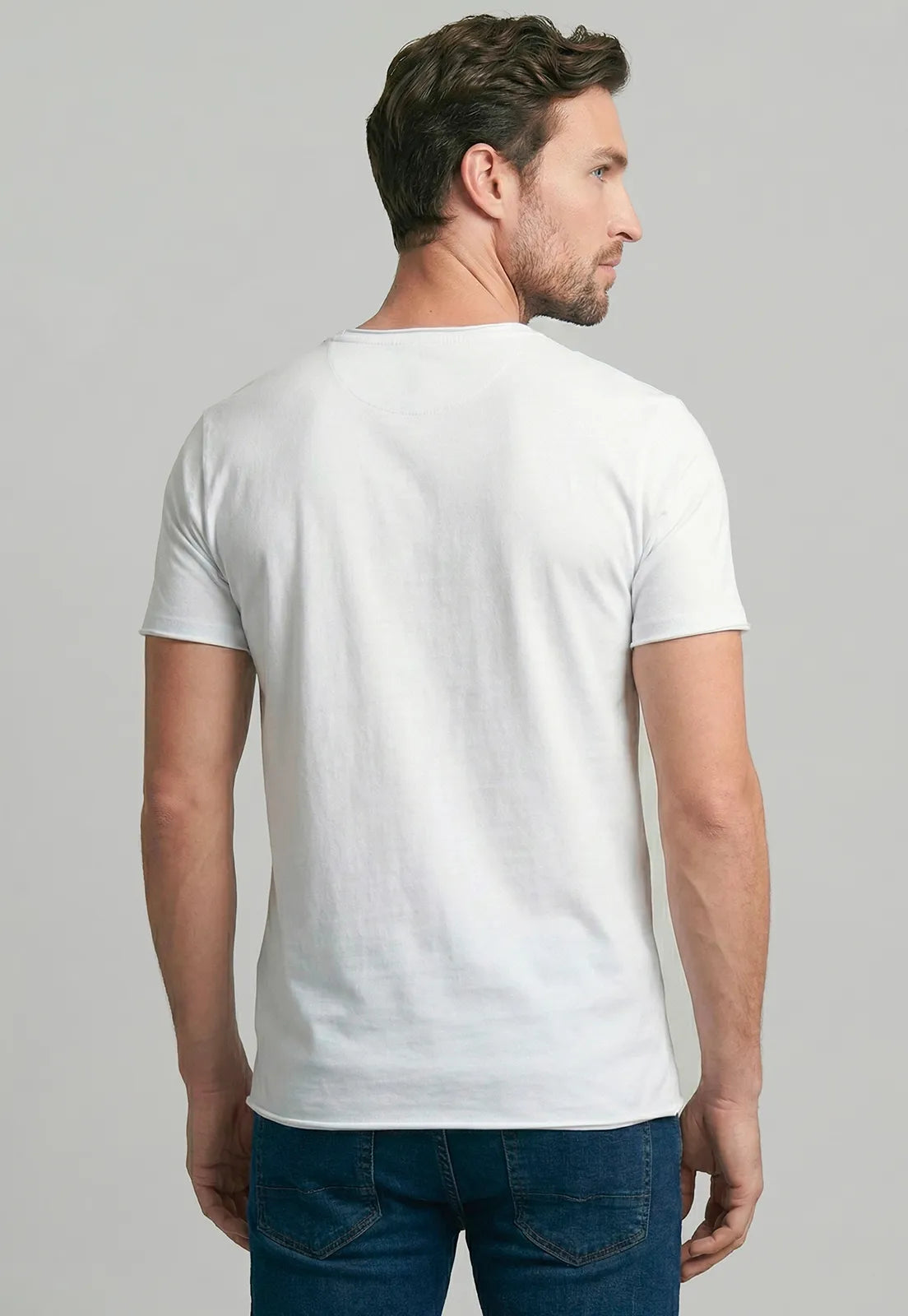 Polera Hombre Chicago White