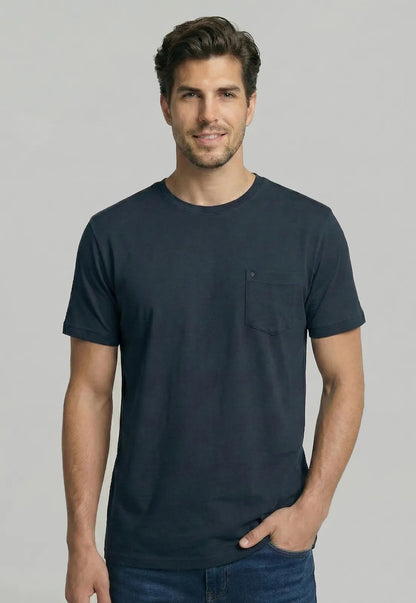 Polera Hombre Boston Navy