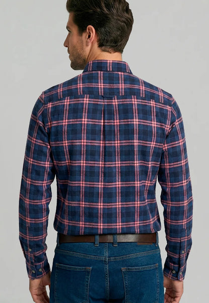 Camisa Hombre Monterrey Coral