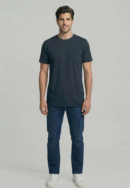 Polera Hombre Boston Navy