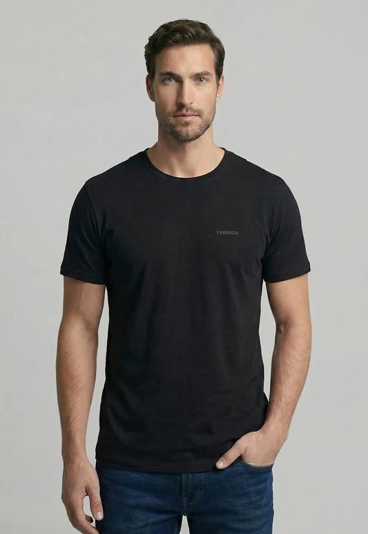Polera Hombre Regular Chicago Black