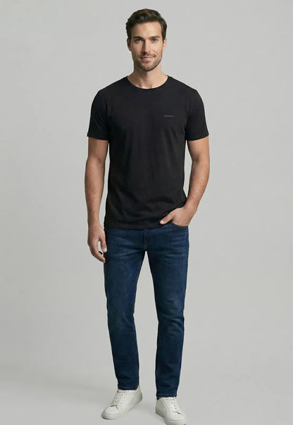 Polera Hombre Regular Chicago Black