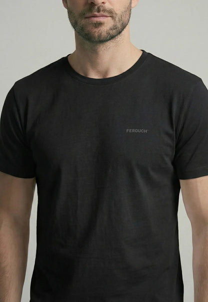 Polera Hombre Regular Chicago Black