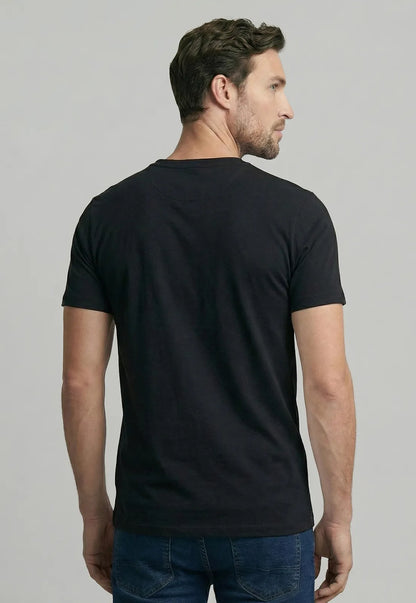 Polera Hombre Regular Chicago Black