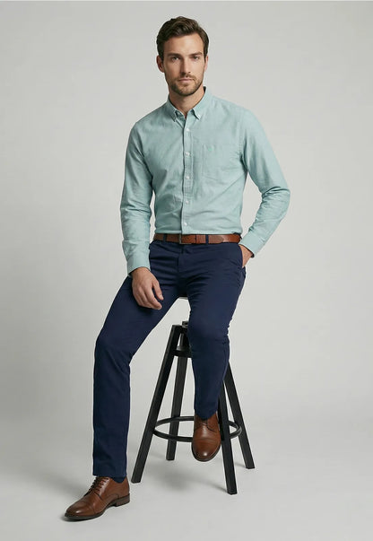 Camisa Hombre Oxford Smart Casual River One