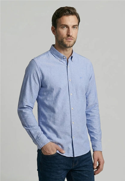 Camisa Hombre Oxford Sport  Sky Men