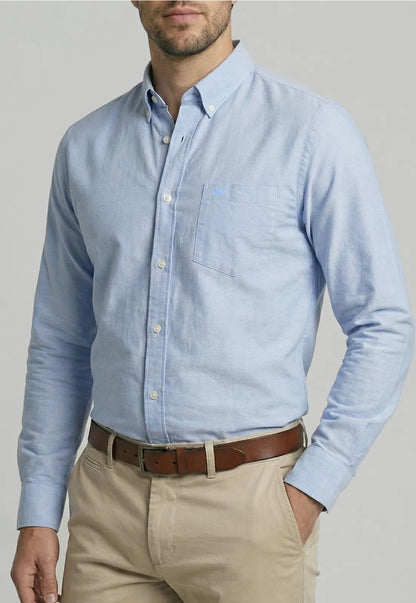 Camisa Hombre Oxford Smart Casual ski