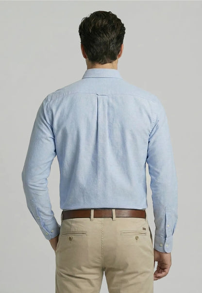 Camisa Hombre Oxford Smart Casual ski