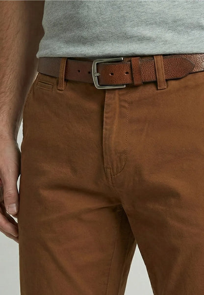 Pantalón Hombre Twill Without Pleats L/33 Lt Camel One