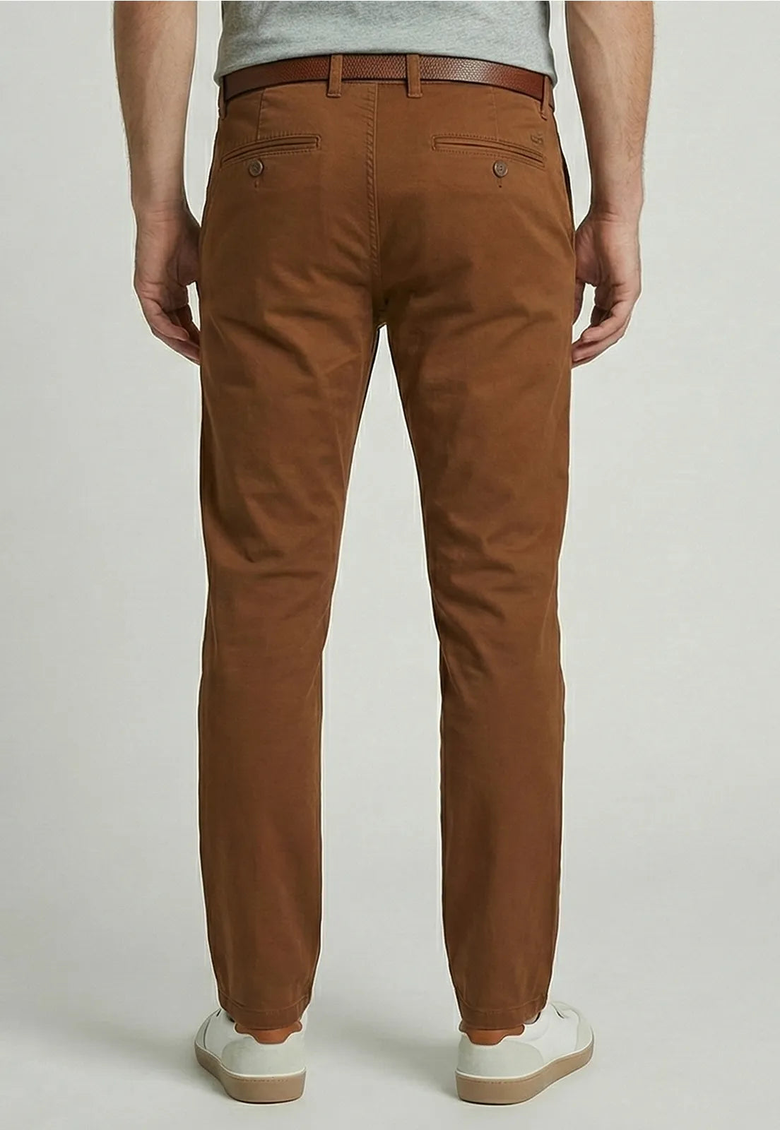 Pantalón Hombre Twill Without Pleats L/33 Lt Camel One