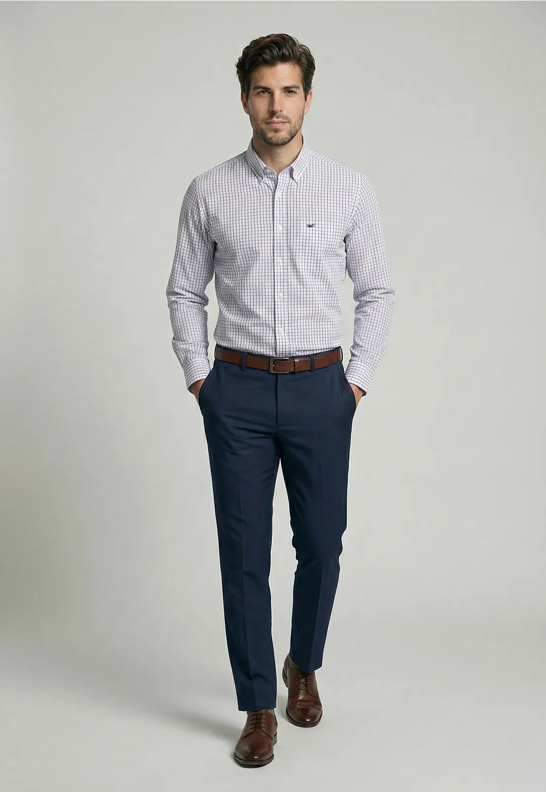 Camisa Hombre Arkansas Violet