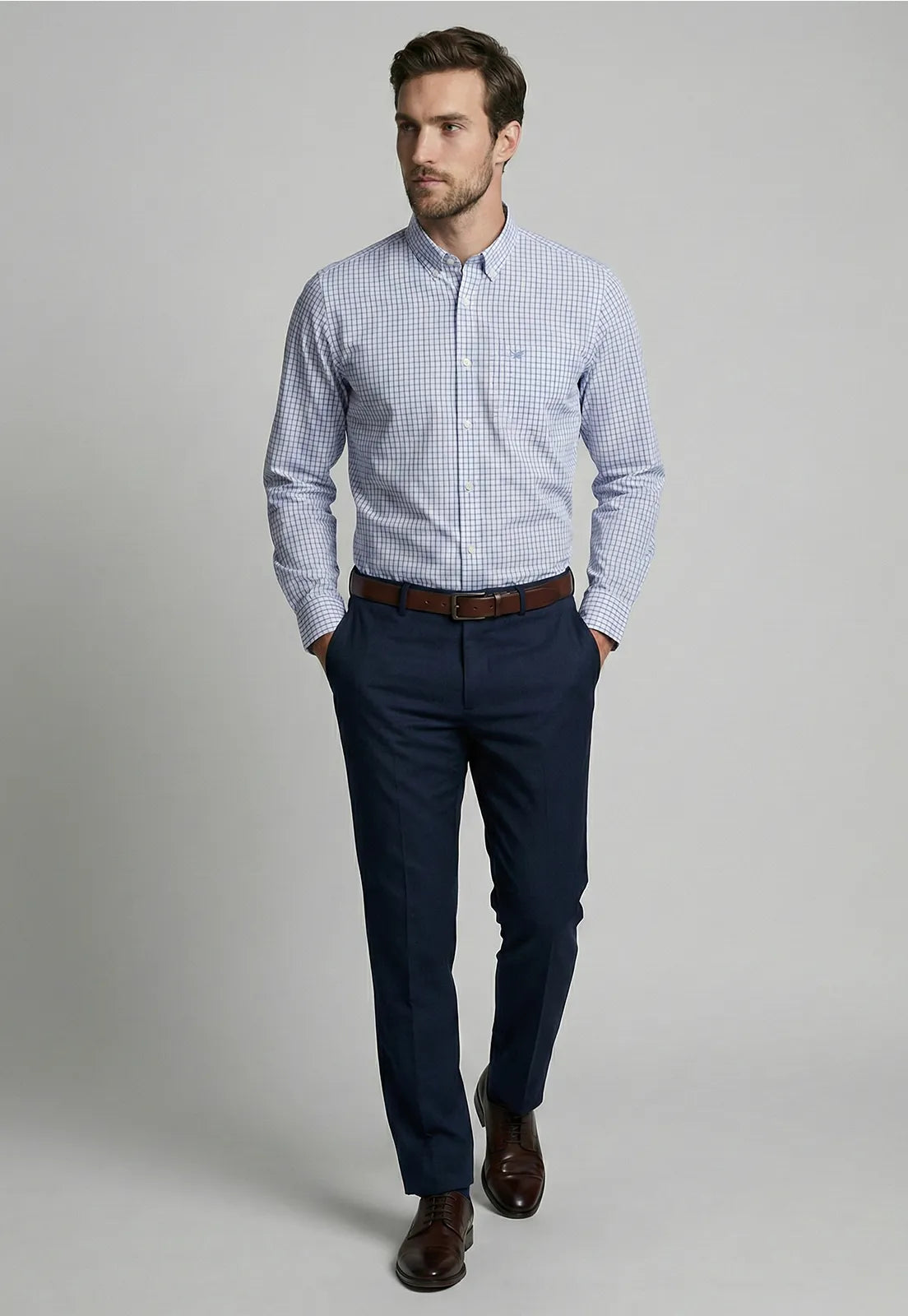 Camisa Hombre Arkansas Blue