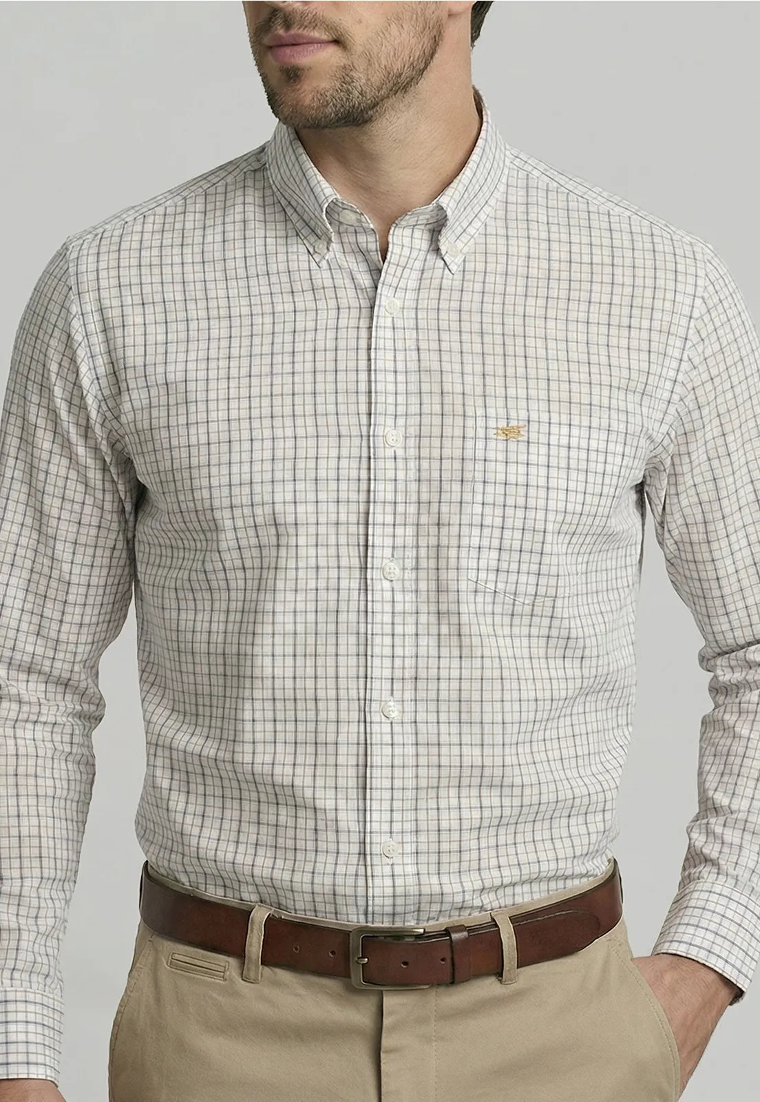 Camisa Hombre Arkansas Mustard
