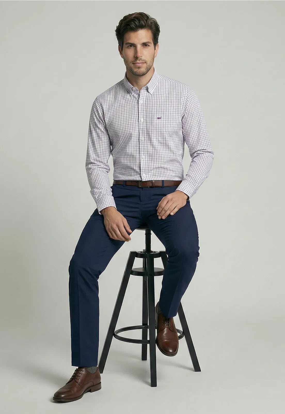 Camisa Hombre Arkansas Violet