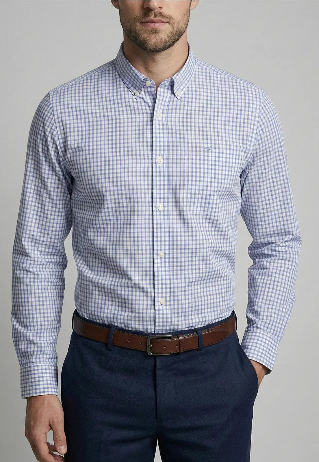 Camisa Hombre Arkansas Blue