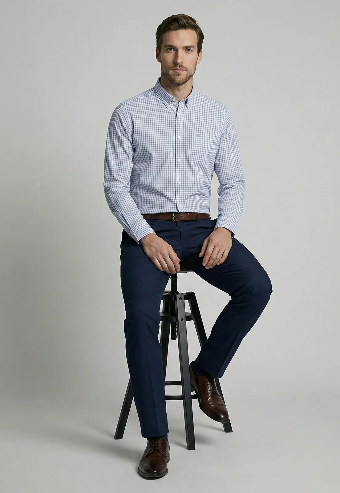 Camisa Hombre Arkansas Blue