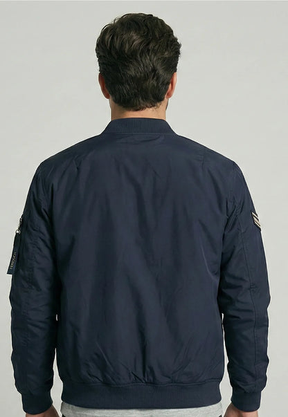 Chaqueta Hombre Pilot Bomber Navy