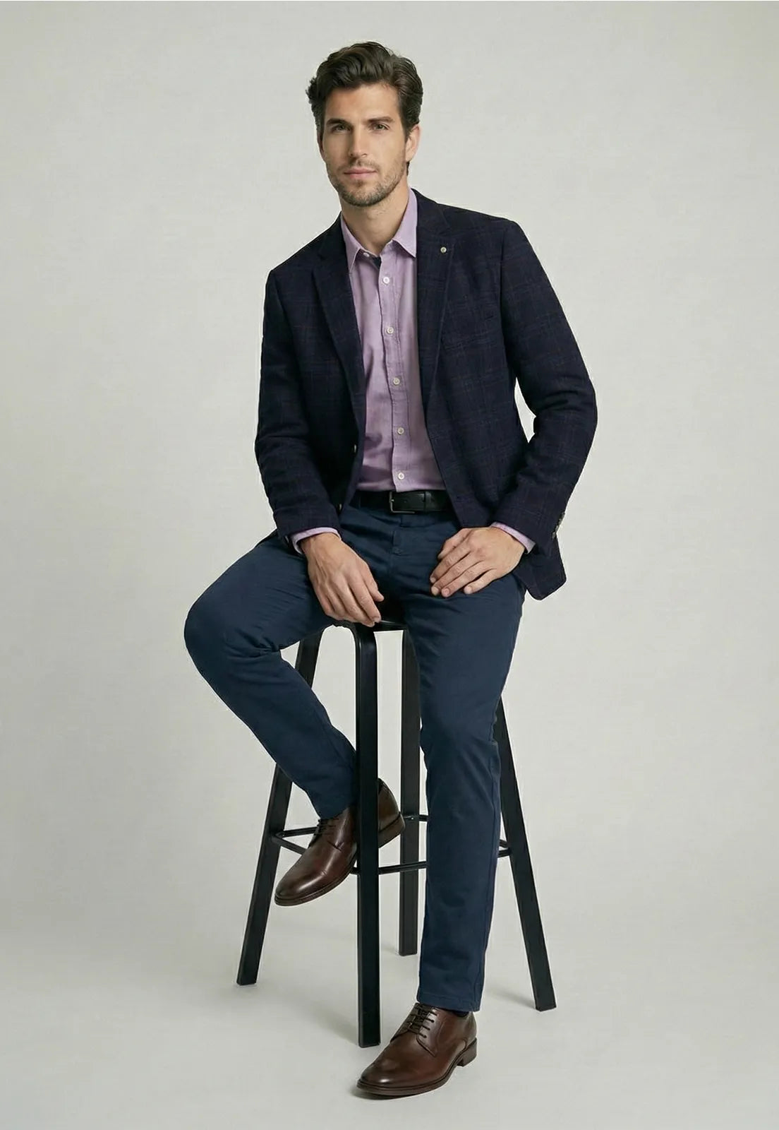 Blazer Hombre Burbank Navy
