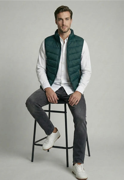 Parka Hombre sin Mangas Vest Daytona Quilted River