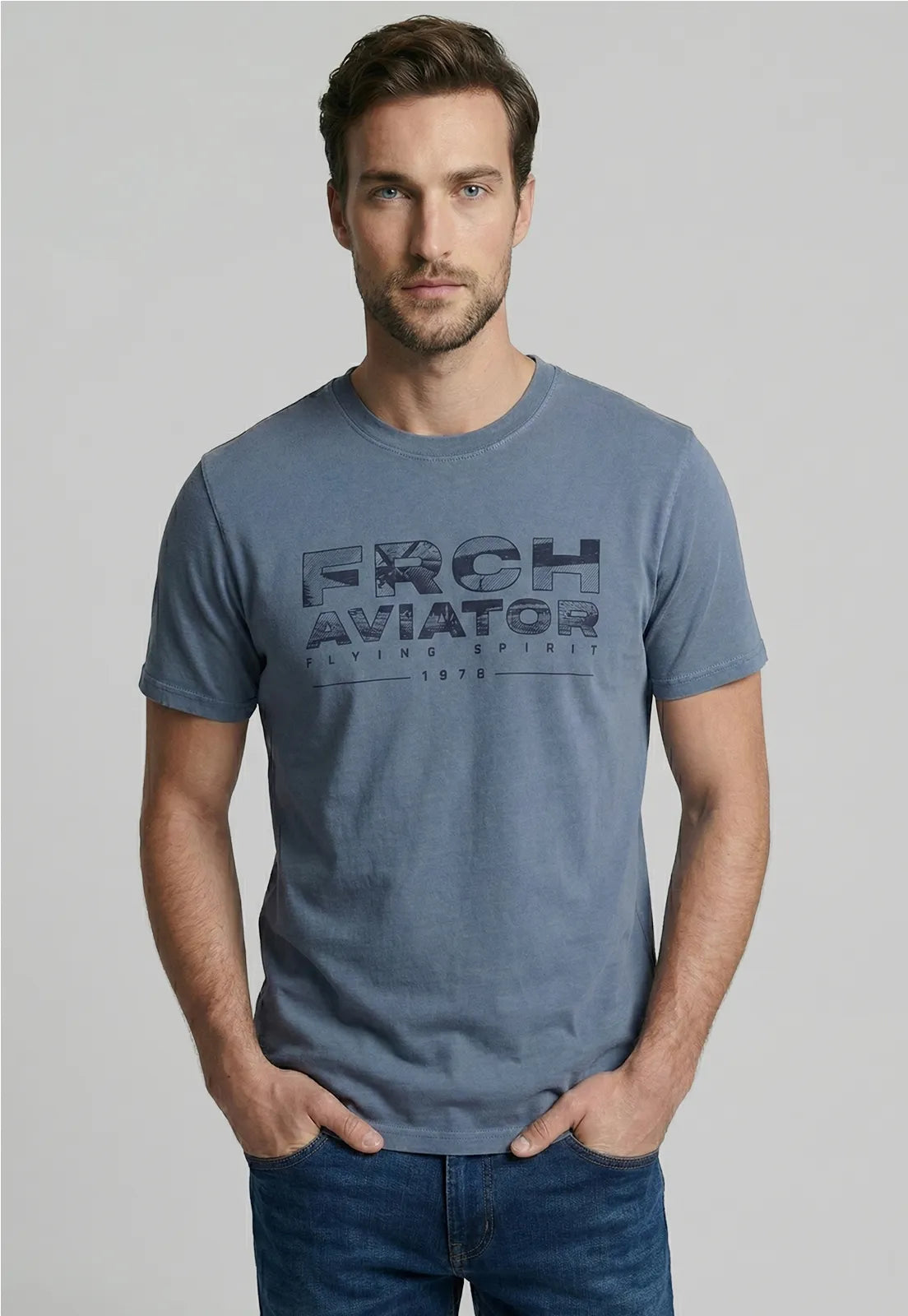 Polera Hombre Berkersfield Sky
