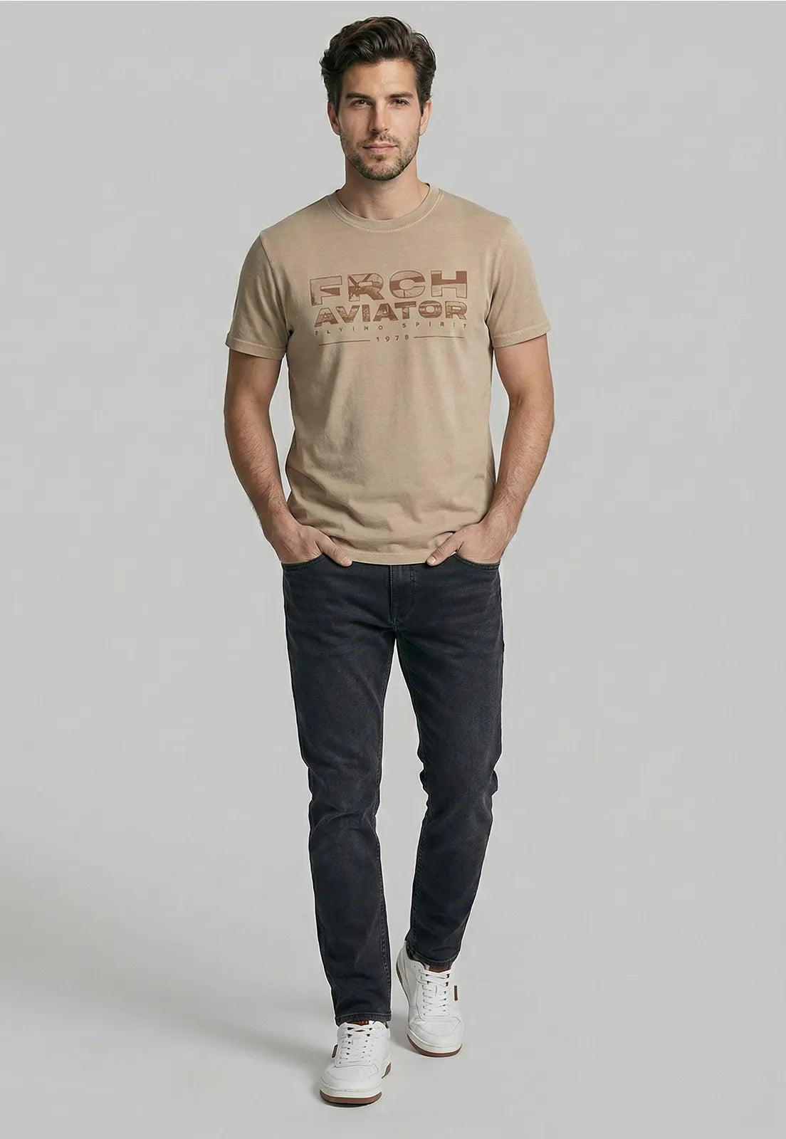 Polera Hombre Berkersfield Beige