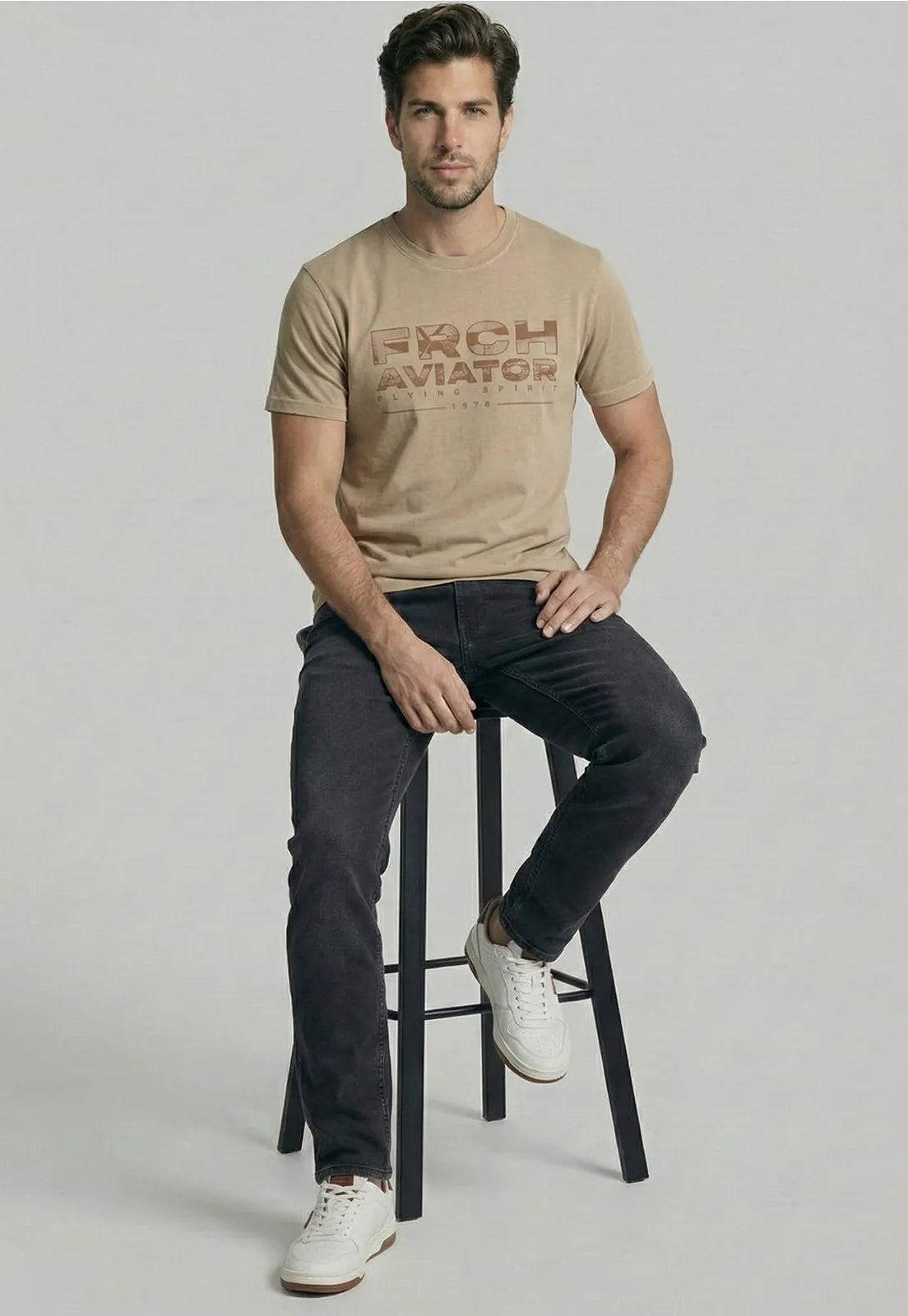 Polera Hombre Berkersfield Beige