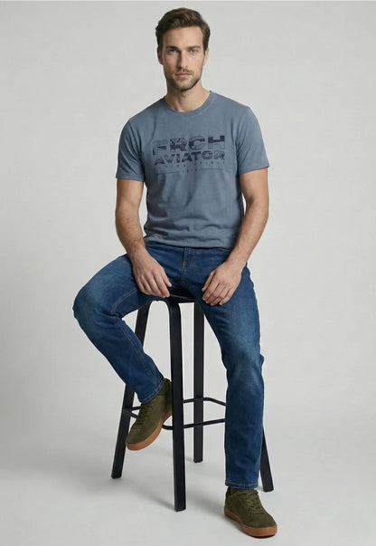 Polera Hombre Berkersfield Sky