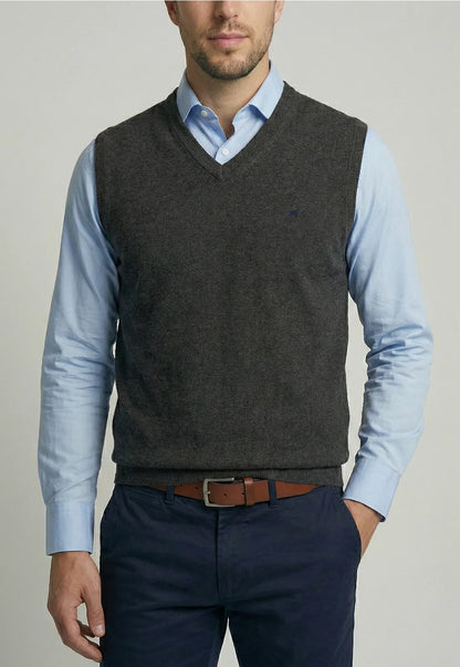 Sweater sin manga Hombre Vest Alaska Black