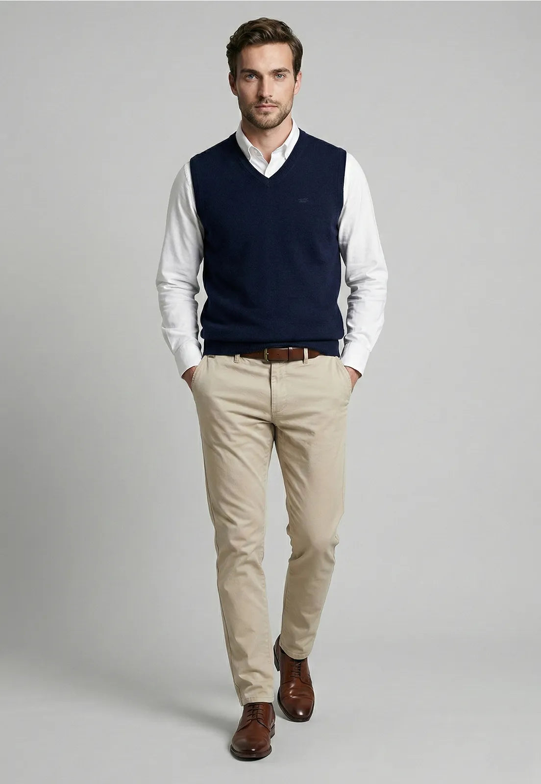 Sweater sin manga Vest Alaska Navy