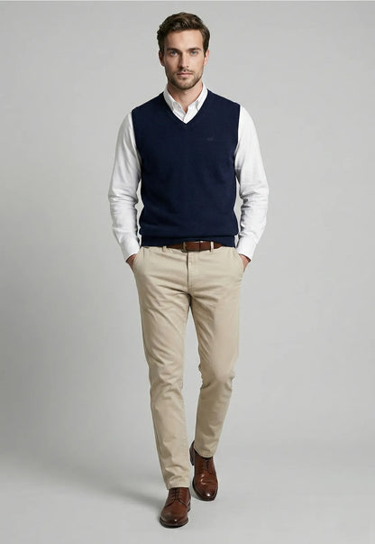 Sweater sin manga Vest Alaska Navy