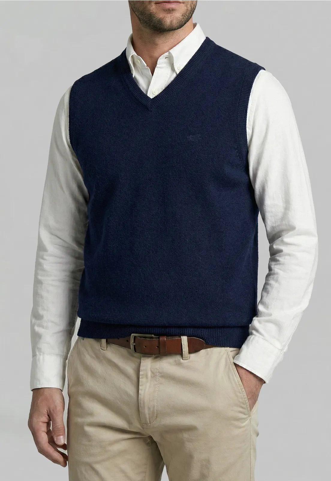 Sweater sin manga Vest Alaska Navy