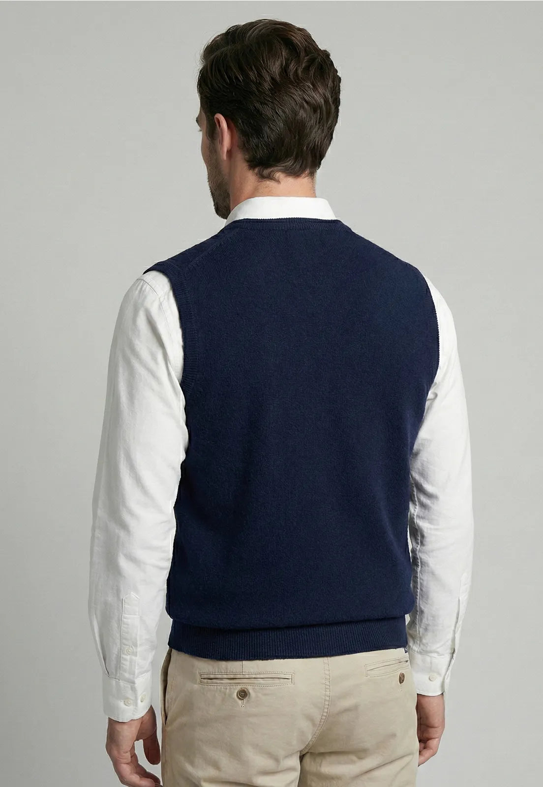 Sweater sin manga Vest Alaska Navy