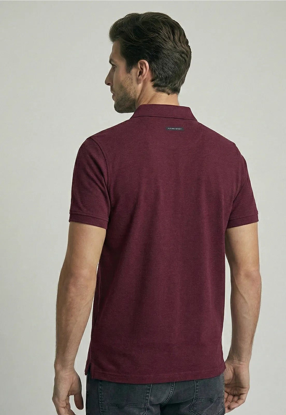 Polera Hombre Regular Boston Plum