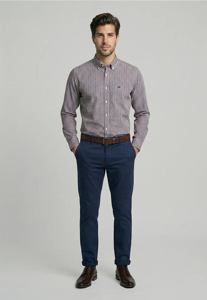 Camisa Hombre Bellevue Brown
