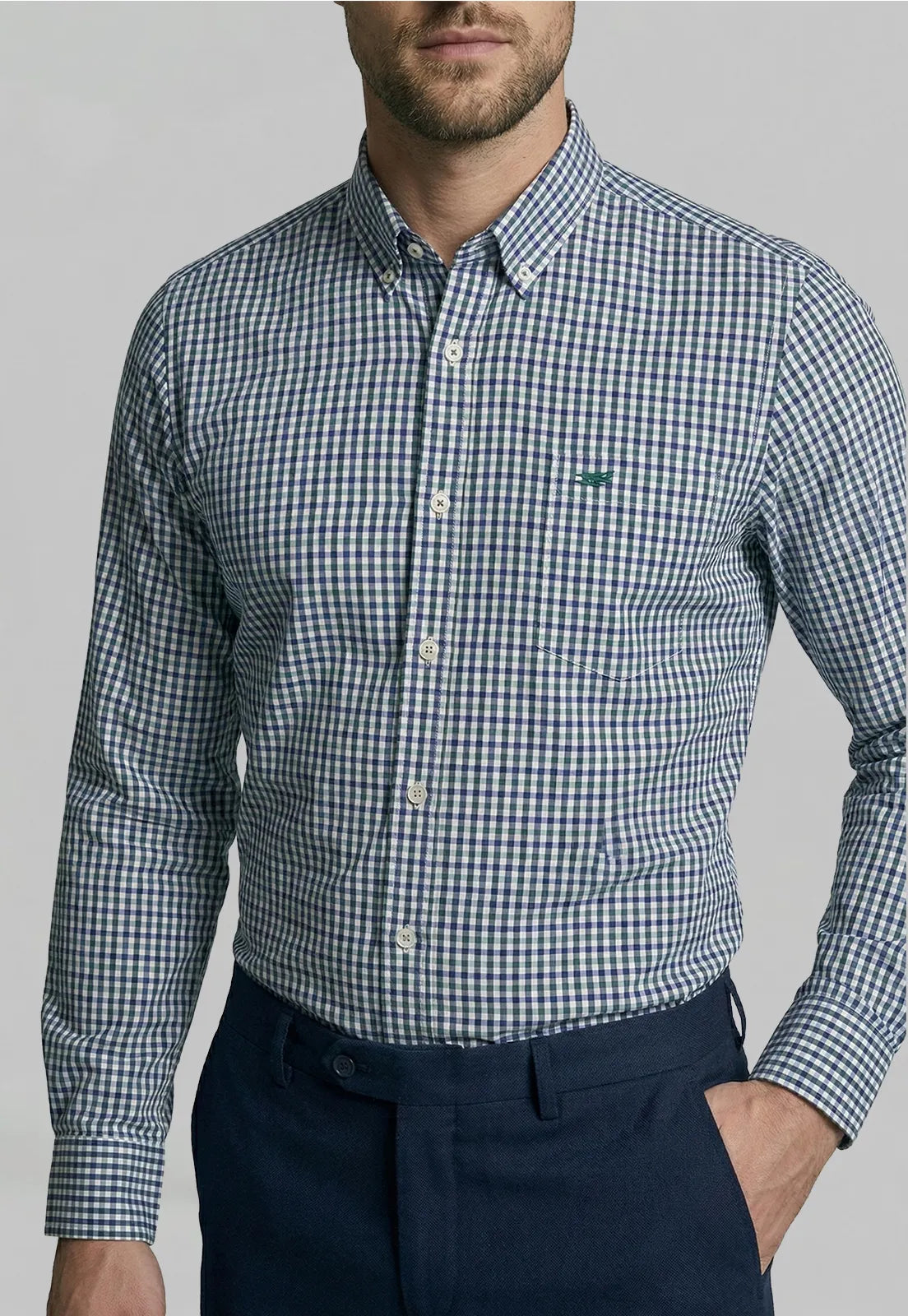 Camisa Hombre Bellevue Green
