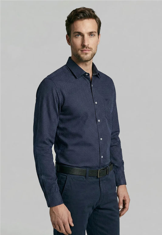 Camisa Hombre Berkeley Navy
