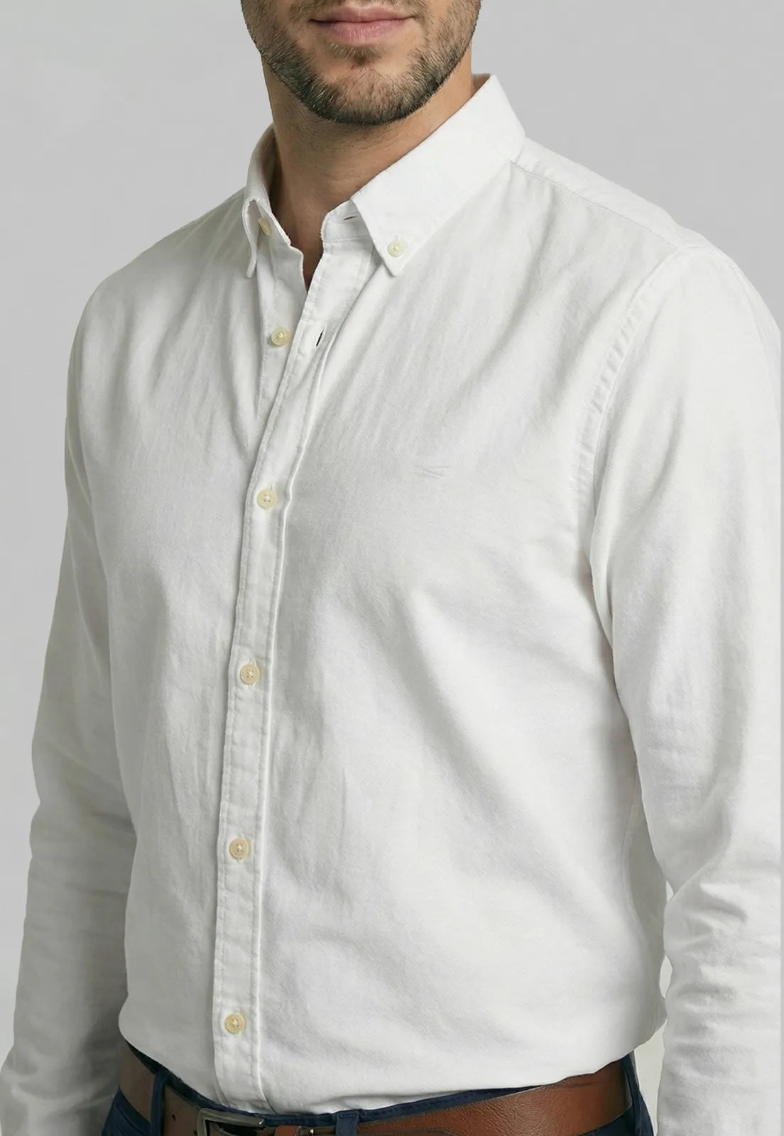Camisa Hombre Bolton White