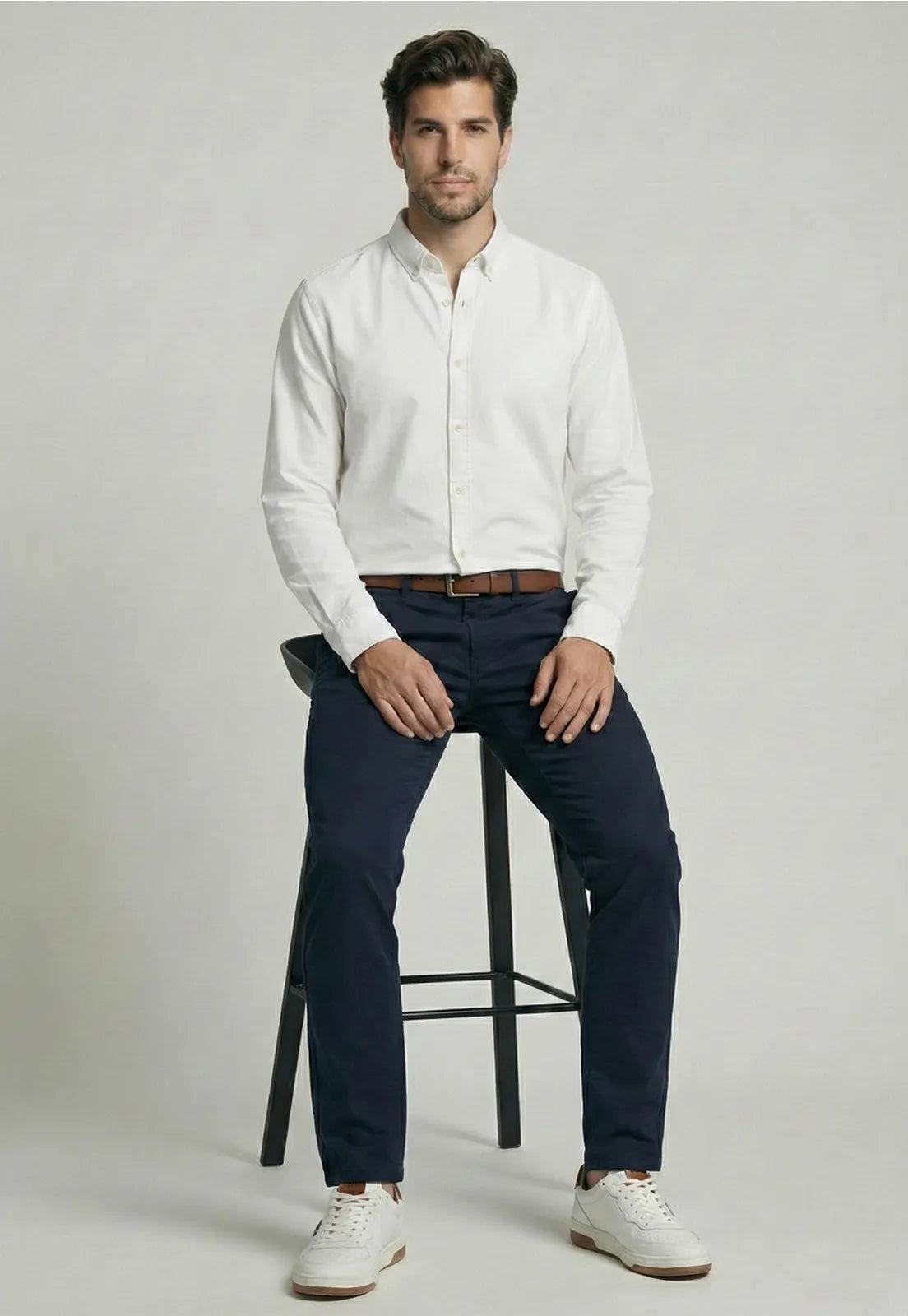 Camisa Hombre Bolton White