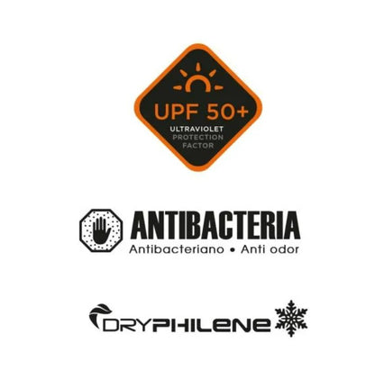 Bandana Unisex Aerowarm Selknam Negro