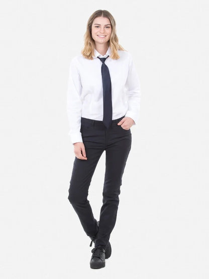 Blusa Niña Escolar Clarity Blanca