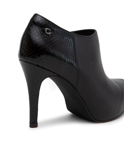 Bootie Mujer Olga Negro