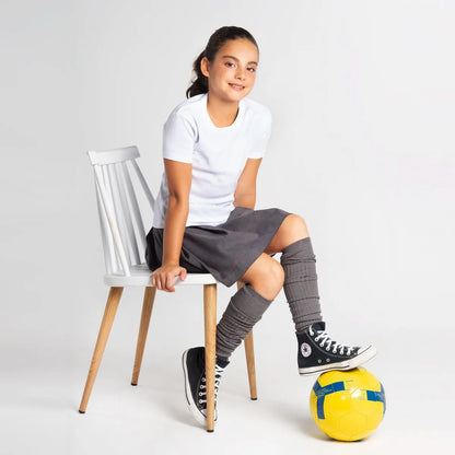 Bucanera Niña Escolar Bambú Plomo