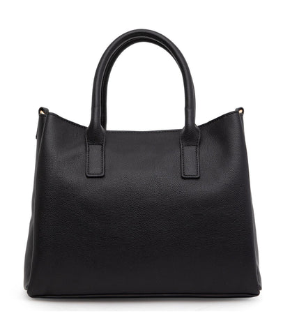 Cartera Mujer Dos Asas Mediana Negro