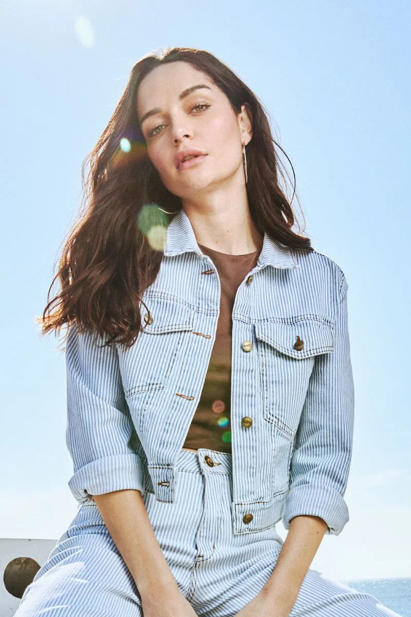 Chaqueta Mujer 5253 Celeste