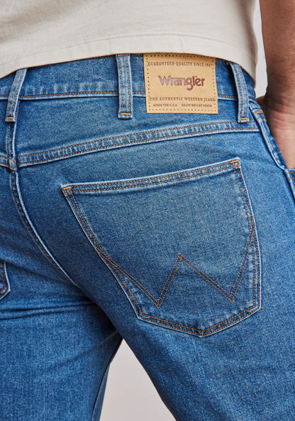 Jeans Hombre Regular Azul