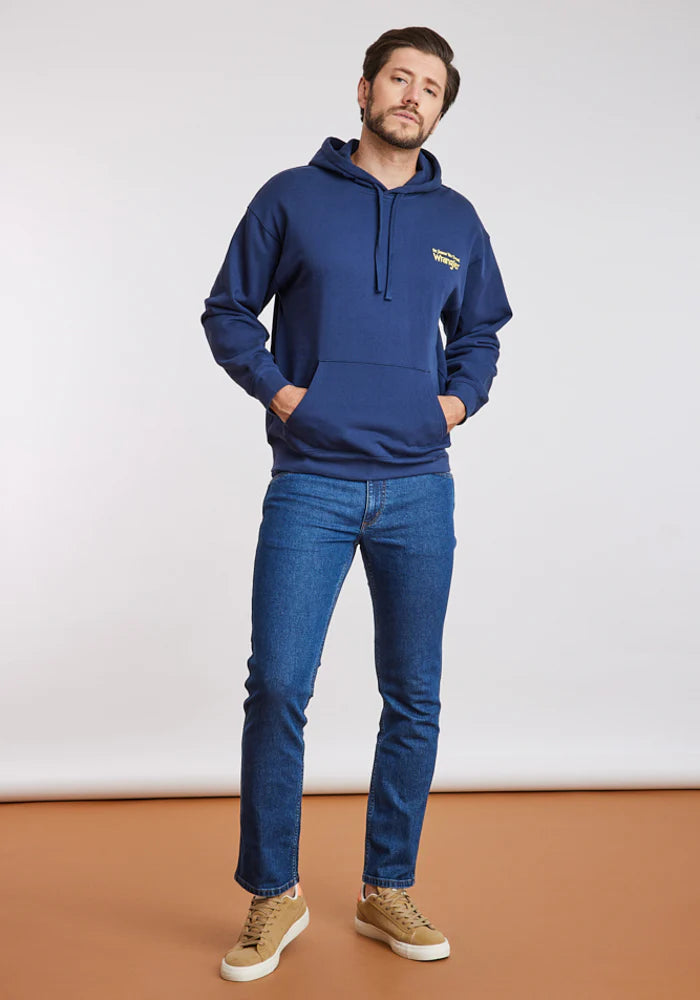 Jeans Hombre Regular Azul Oscuro
