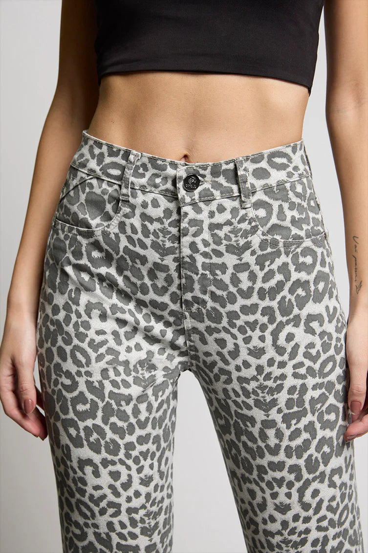 Jeans Mujer Mom 5301 Gris